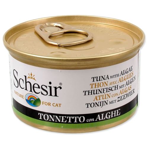 Dose SCHESIR Cat Thunfisch + Algen in Gelee 85 g