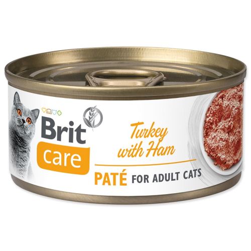 BRIT Care Cat Putenpastete mit Schinken 70 g