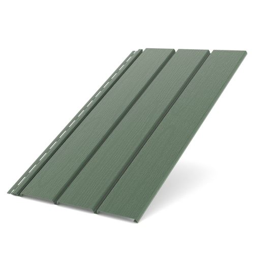 BRYZA Dachuntersichtplatte Vollkunststoff, Länge 3M, Breite 305 mm, grün RAL 6020
