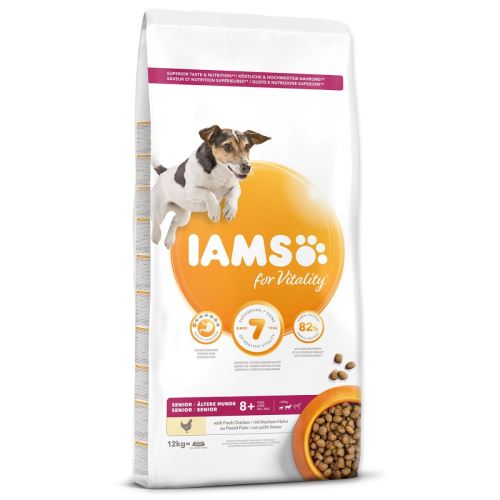 IAMS Dog Senior Small & Medium Huhn 12 kg