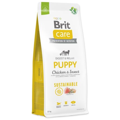 Brit Care Dog Sustainable Puppy Huhn & Insekt 12kg