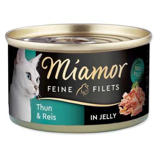 Dose MIAMOR Feine Filets Thunfisch + Reis in Gelee 100 g