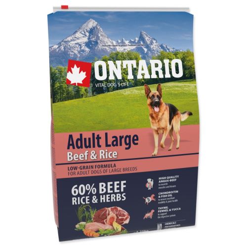 Hund Adult Large Rindfleisch & Reis 2,25 kg