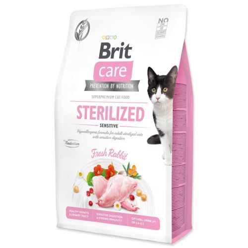 BRIT Care Cat getreidefrei sterilisiert Sensitive 2 kg