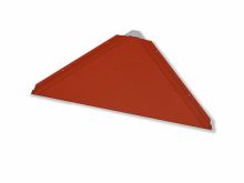 PREFA Rinneneinlauf-/Startschablone 44x44, Oberfläche stucco PREFA Rinneneinlauf-/Startschablone 44x44, Oberfläche stucco