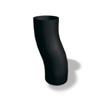 PREFA Sockelrohrbogen, ø 80 mm, Schwarz P10 - RAL 9005 PREFA Sockelrohrbogen, ø 80 mm, Schwarz P10 - RAL 9005