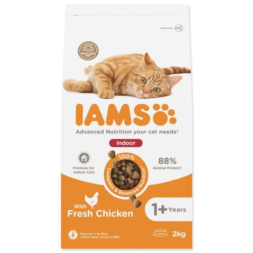 IAMS Cat Adult Indoor Huhn 2 kg