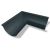 PREFA Rinnenecke 90° Outdoor, Ø 100 mm (r.b. 250 mm), Anthrazit P10