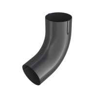 BRYZA Fallrohrbogen 72° verzinkt Ø 90 mm, Anthrazit RAL 7021