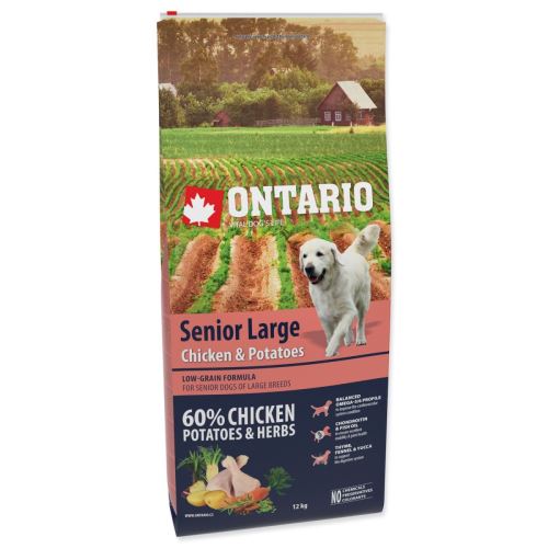 Ontario Senior Large Huhn & Kartoffeln 12kg