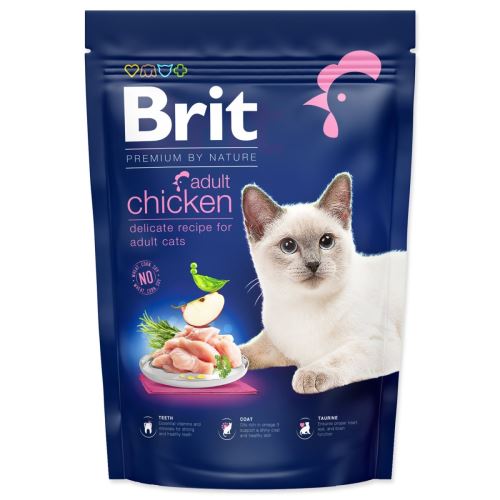BRIT Premium by Nature Katze Adult Huhn 800 g
