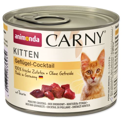 Dose Carny Kitten Geflügelmischung 200 g