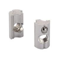 Aluminium-Mutter M8 mit Kugel - Packung 100 Stk