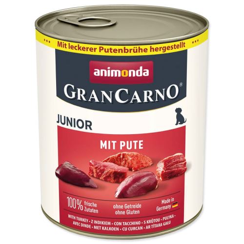 Dose Gran Carno Junior mit Putenfleisch 800 g