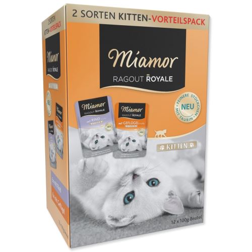 MIAMOR Ragout Royale Kitten in Gelee Multipack 1200 g