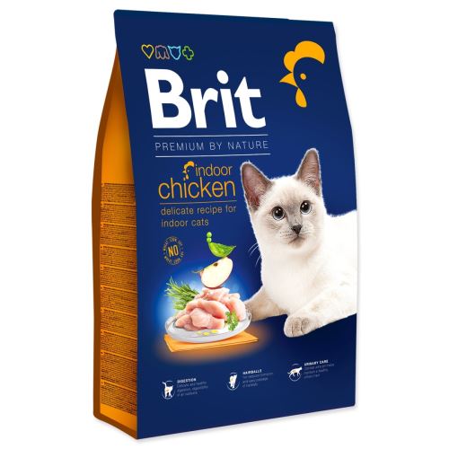 BRIT Premium by Nature Cat Indoor Huhn 8 kg