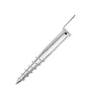 Erdanker Typ L 80x80x700 Zn - Packung 1 Stk.