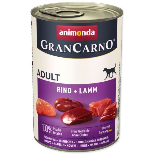 Gran Carno-Rind- und Lammfleisch in Dosen 400 g
