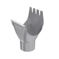 BRYZA Rinnenkessel verzinkt Ø 150/100 mm, Naturzink