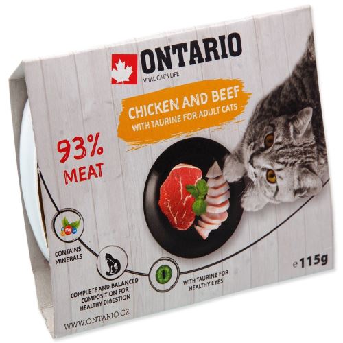 Hühnerbad mit Rindfleisch und Taurin 115 g