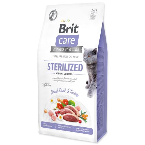 BRIT Care Cat getreidefrei sterilisiert Gewichtskontrolle 7 kg