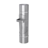 BRYZA Regenwasserklappe verzinkt Ø 90 mm, Naturzink