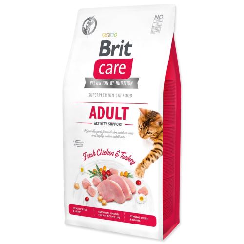 Brit Care Cat Getreidefrei Adult Activity Support 7kg