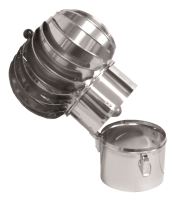 Edelstahlkopf Turbowent 200 mm