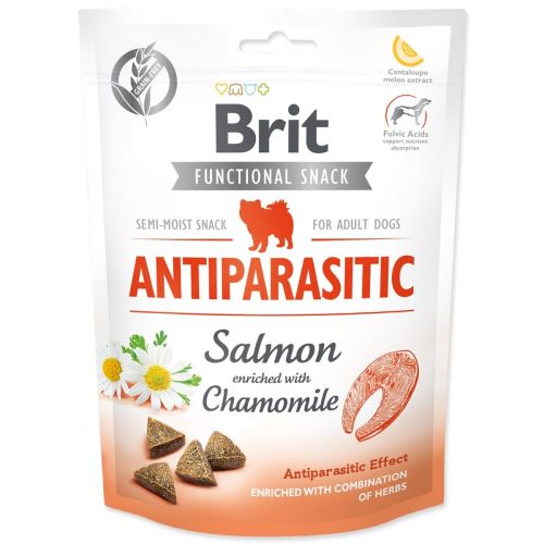 BRIT Care Hund Funktionssnack Antiparasitärer Lachs 150 g