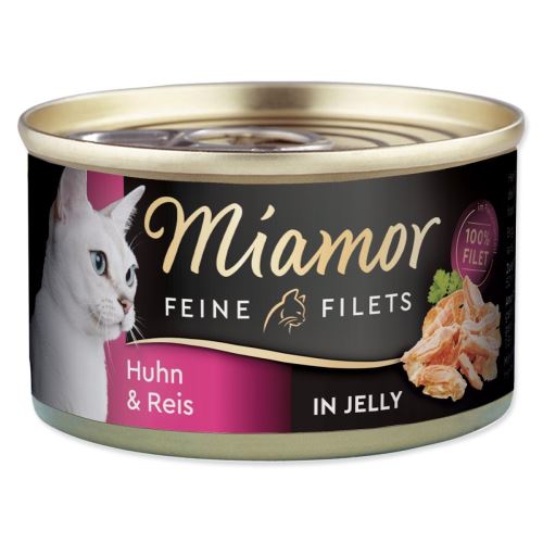 Dose MIAMOR Feine Filets Huhn + Reis in Gelee 100 g