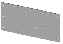 Verbinder 03-36 BV/S 140, Größe 140 x 80 / Verpackung 1 Stk.
