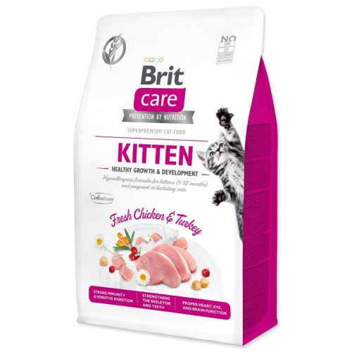 BRIT Care Cat Grain-Free Kitten Gesundes Wachstum & Entwicklung 0,4 kg