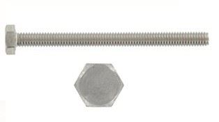 Schraube DIN 933 8.8 M12 x 50 ZB - Sechskantkopf - Packung mit 50 Stück
