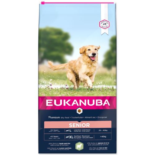 EUKANUBA Senior Large & Giant Breed Lamm 12 kg