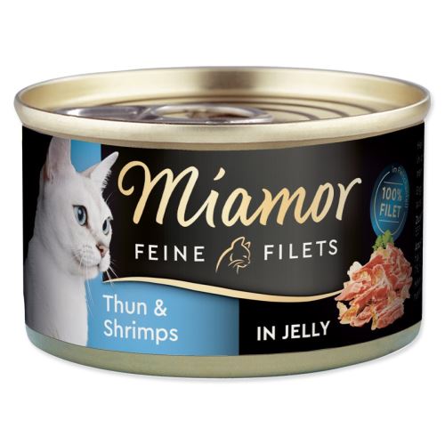 Dose MIAMOR Feine Filets Thunfisch + Garnelen in Gelee 100 g