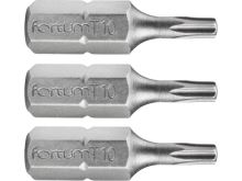 FORTUM TORX-Bit, 3er Set, T 10 x 25 mm, S2 4741410