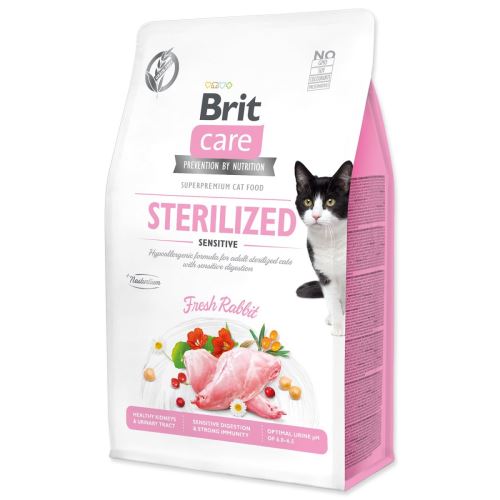 BRIT Care Cat getreidefrei sterilisiert Sensitive 0,4 kg