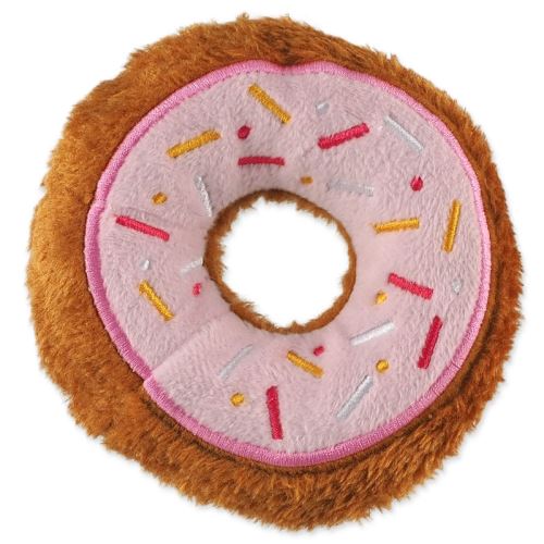 Spielzeug DOG FANTASY Donut rosa 12,5cm 1 Stück