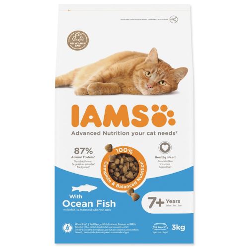 IAMS Cat Senior Meeresfisch 3 kg