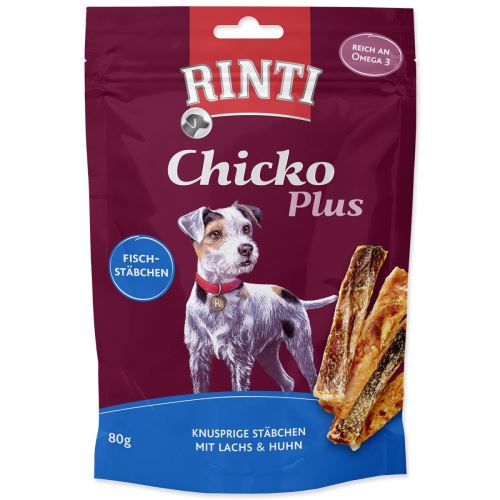 RINTI Extra Chicko Plus Lachs + Huhn 80 g
