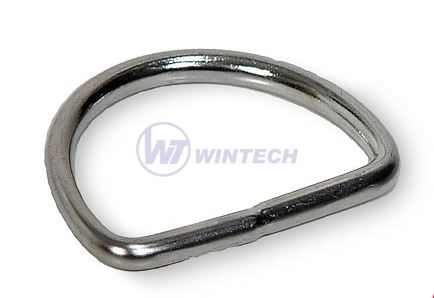 D-Ring geschweißt 3,0 x15mm, Edelstahl A2 / Packung 40 Stück